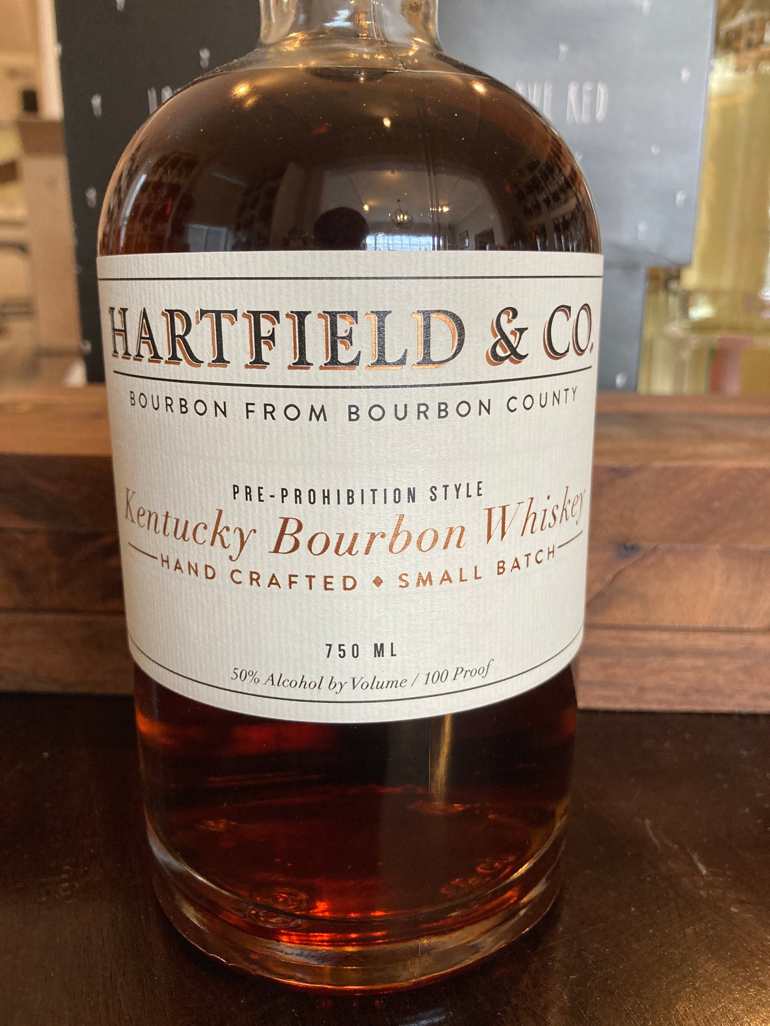 Pre-Prohibition Style - Bourbon Whiskey — Hartfield & Co.